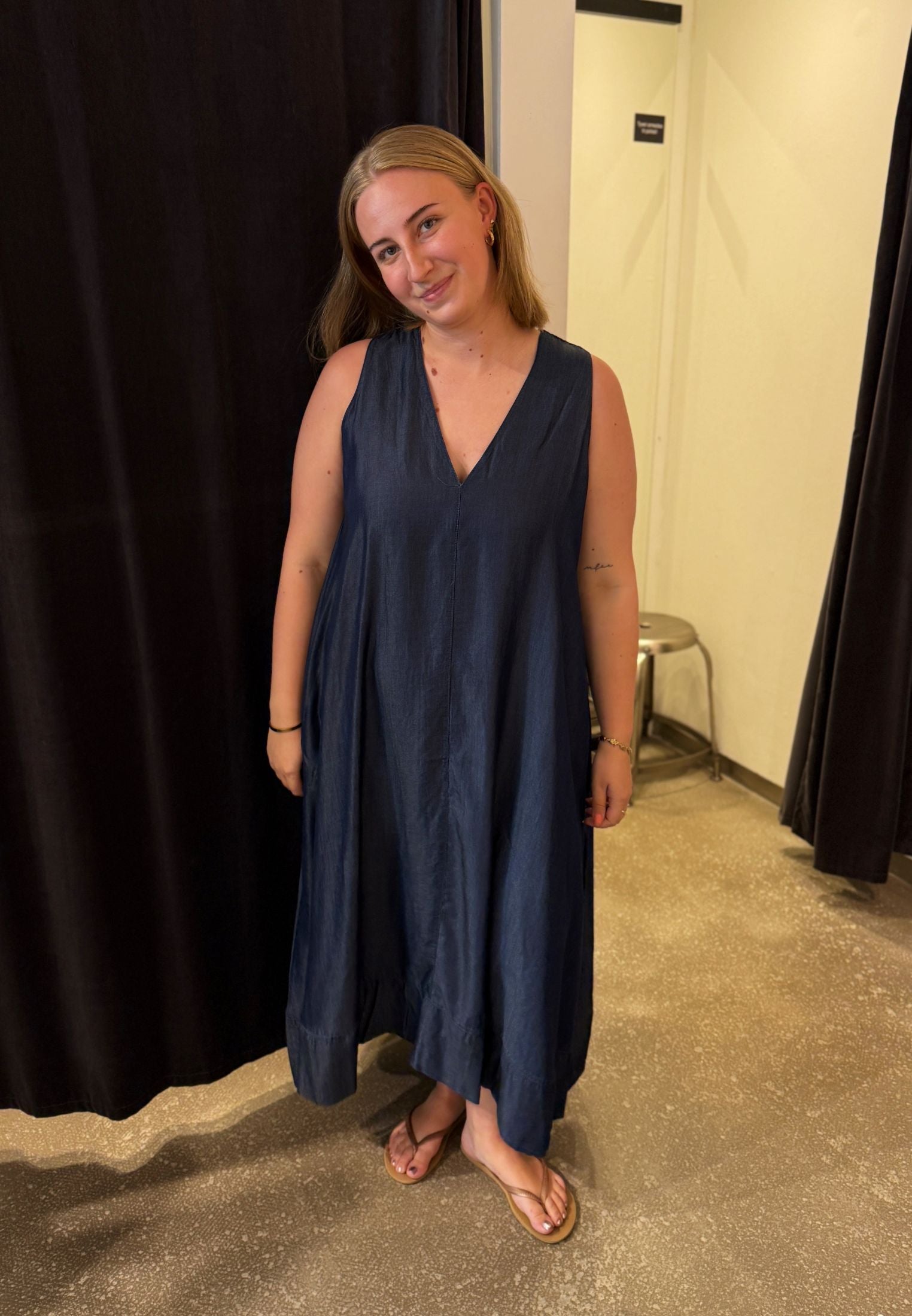 Laura kjole - Dark Blue