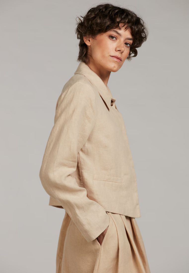 Leia jakke - Beige