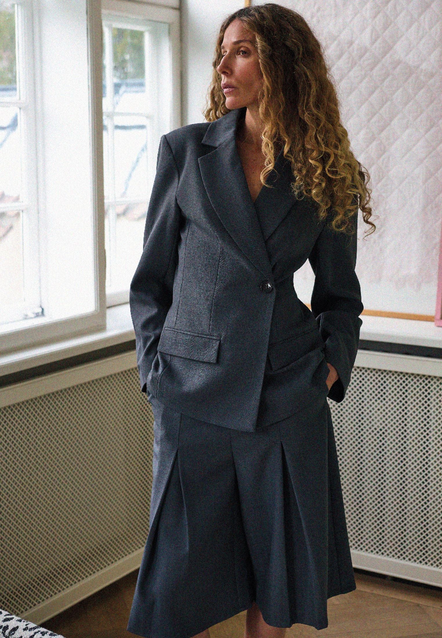 Lilia Blazer - Grey