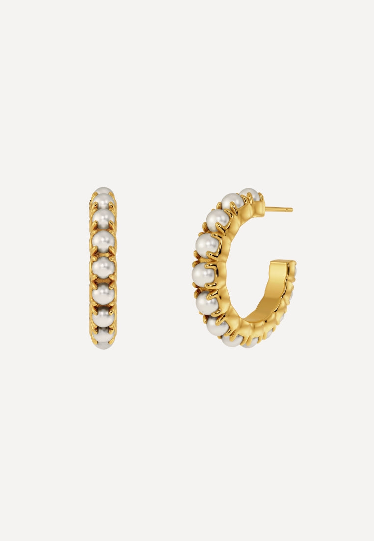 Lilo Hoops L - Gold