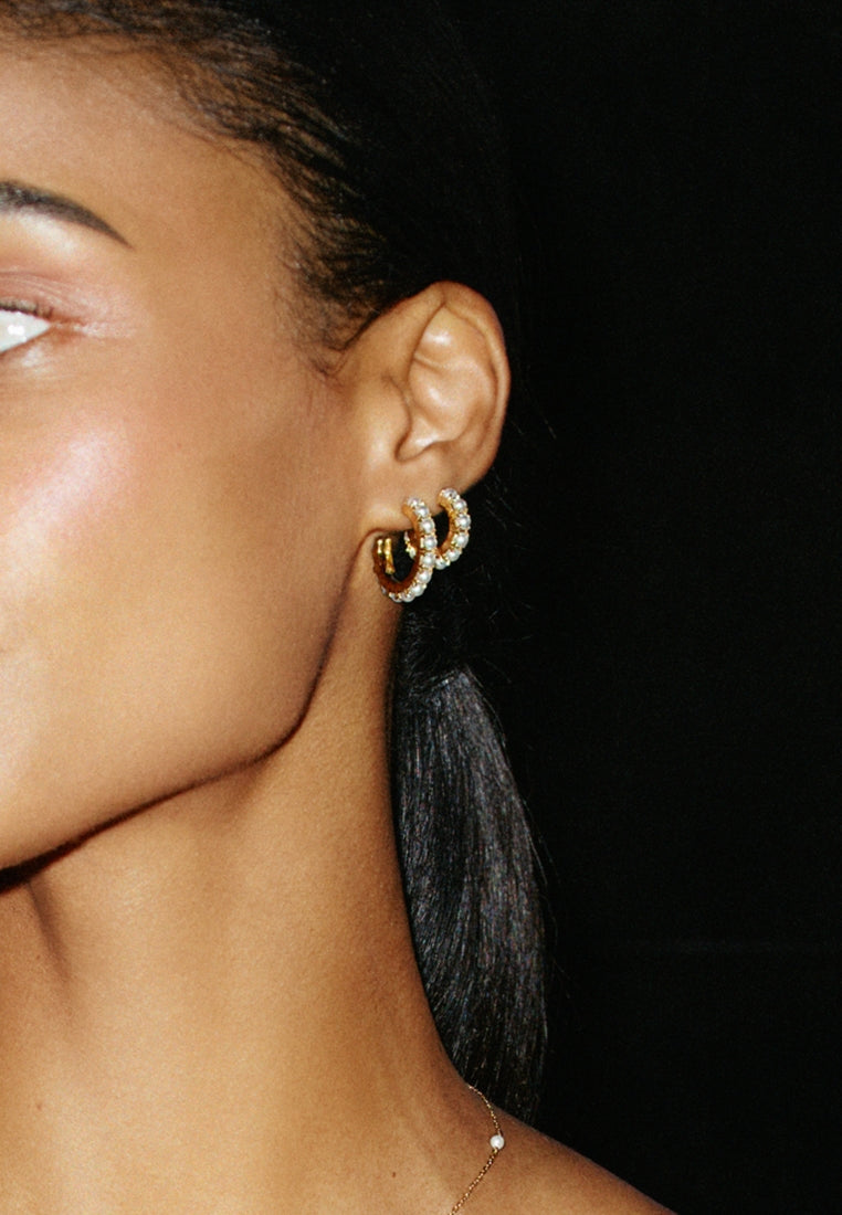 Lilo Hoops L - Gold