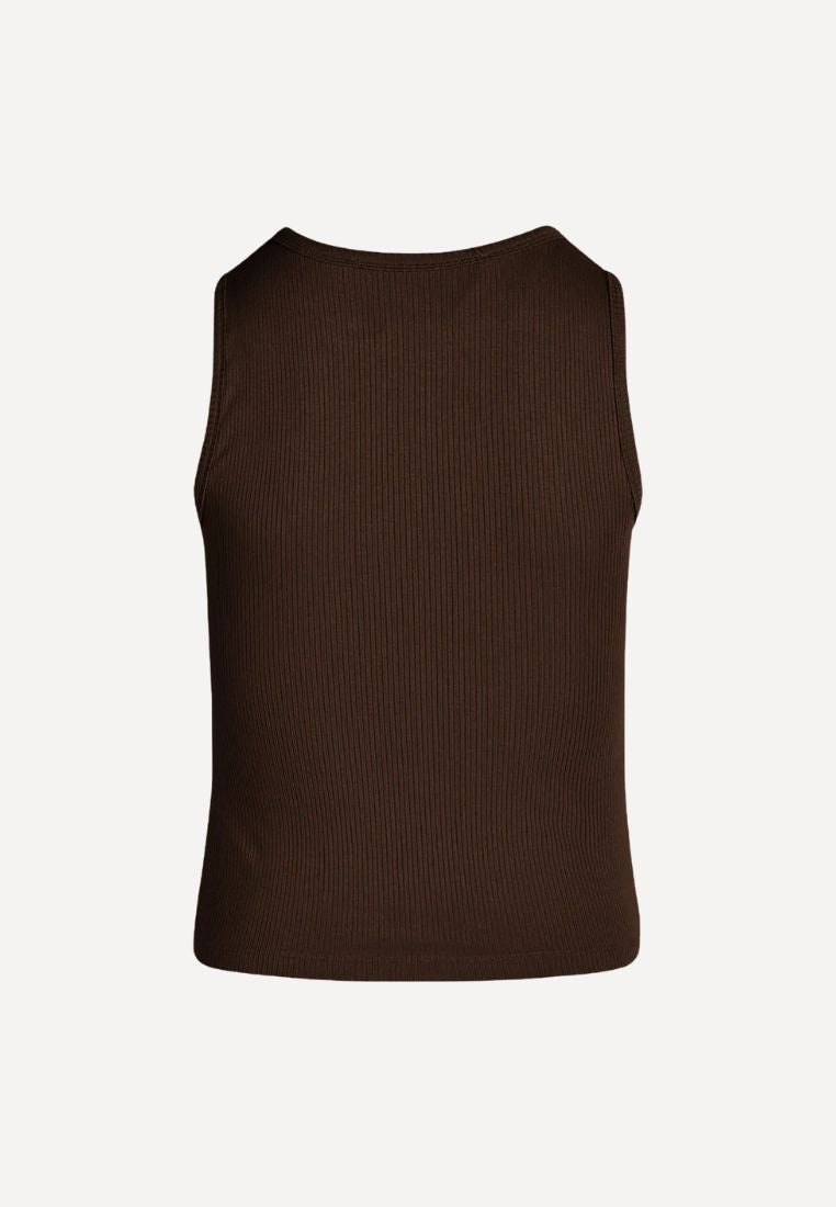 Lisa singlet - Dark Brown