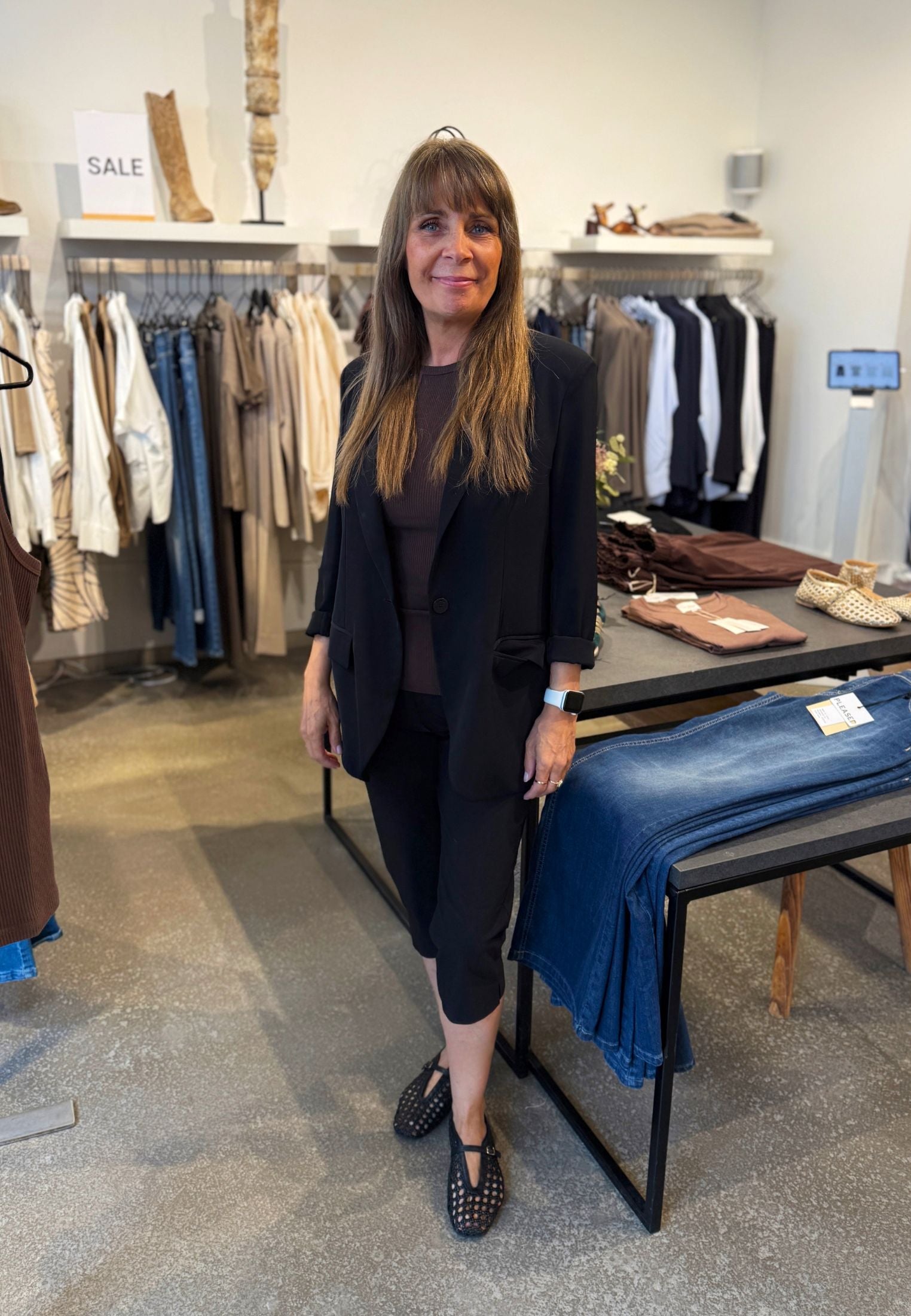 Liza bukser - Black