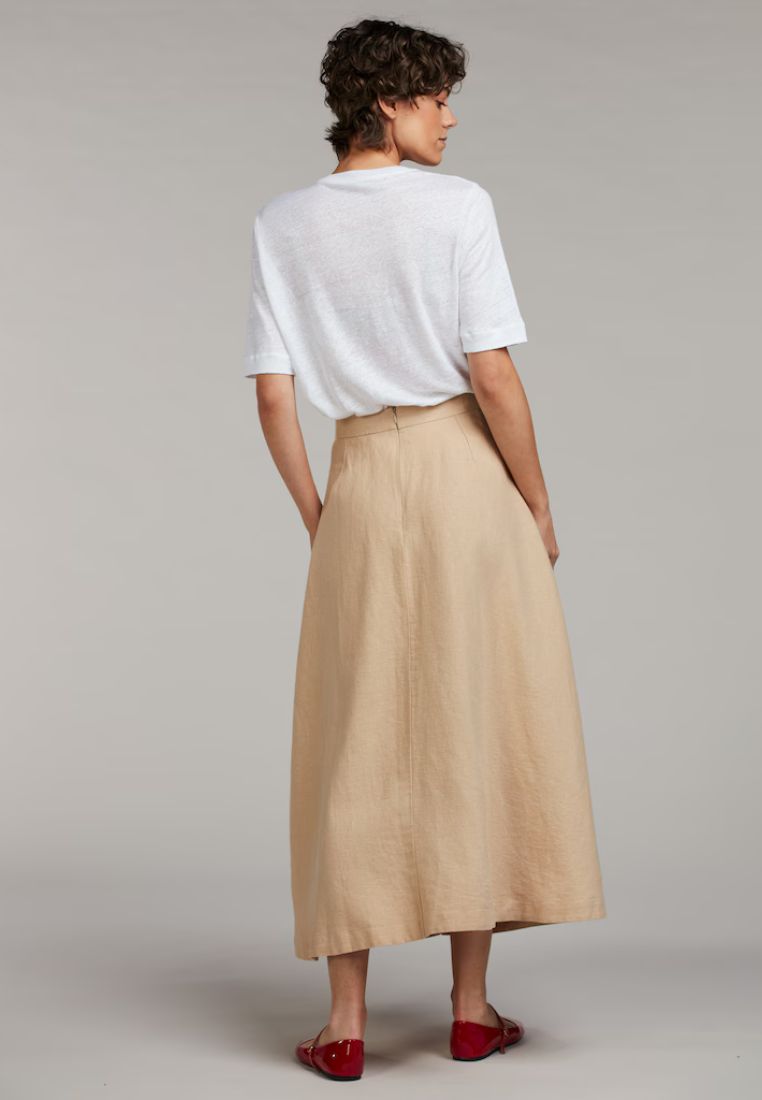 Lorena nederdel - Beige