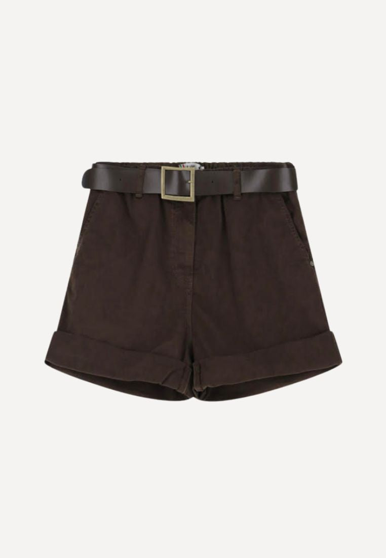 Luna shorts - Black Coffee