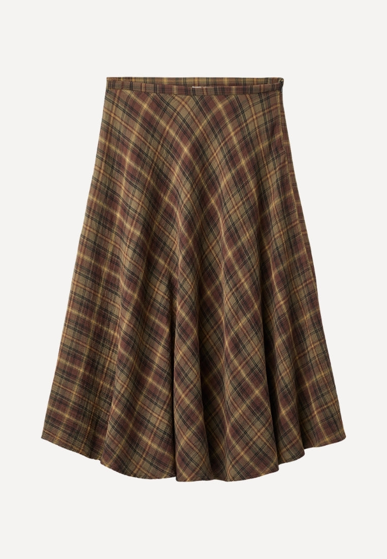 Mary nederdel - Army Brown
