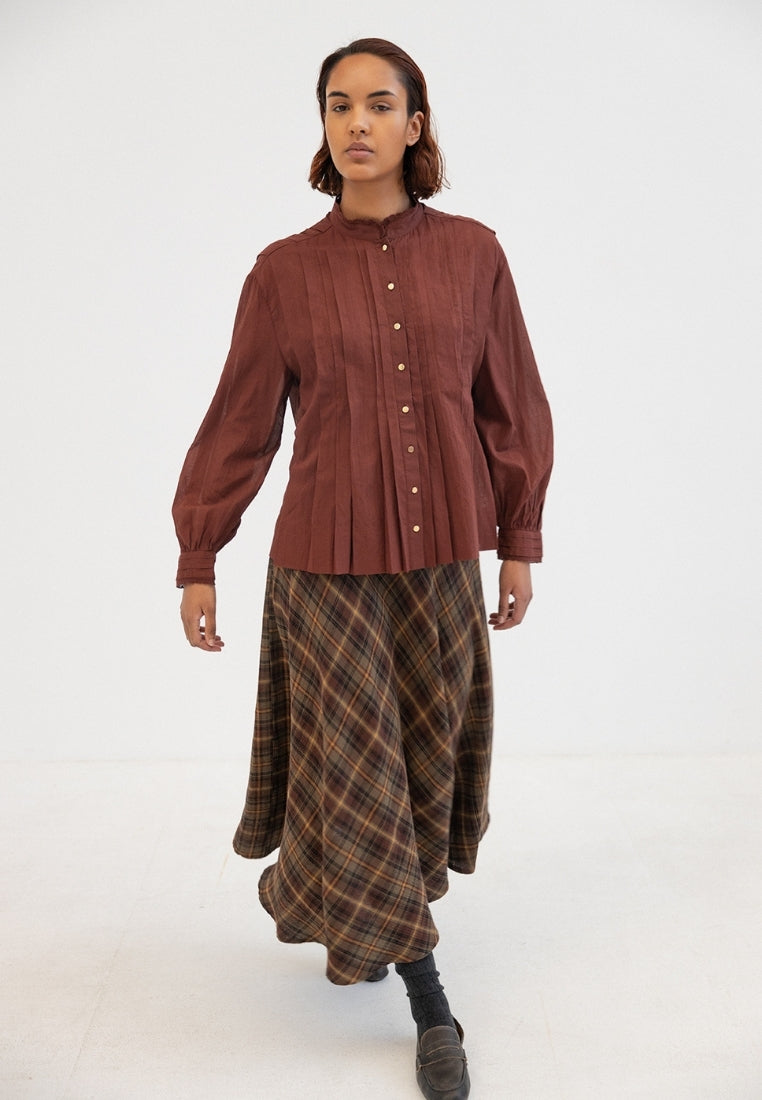 Mary nederdel - Army Brown