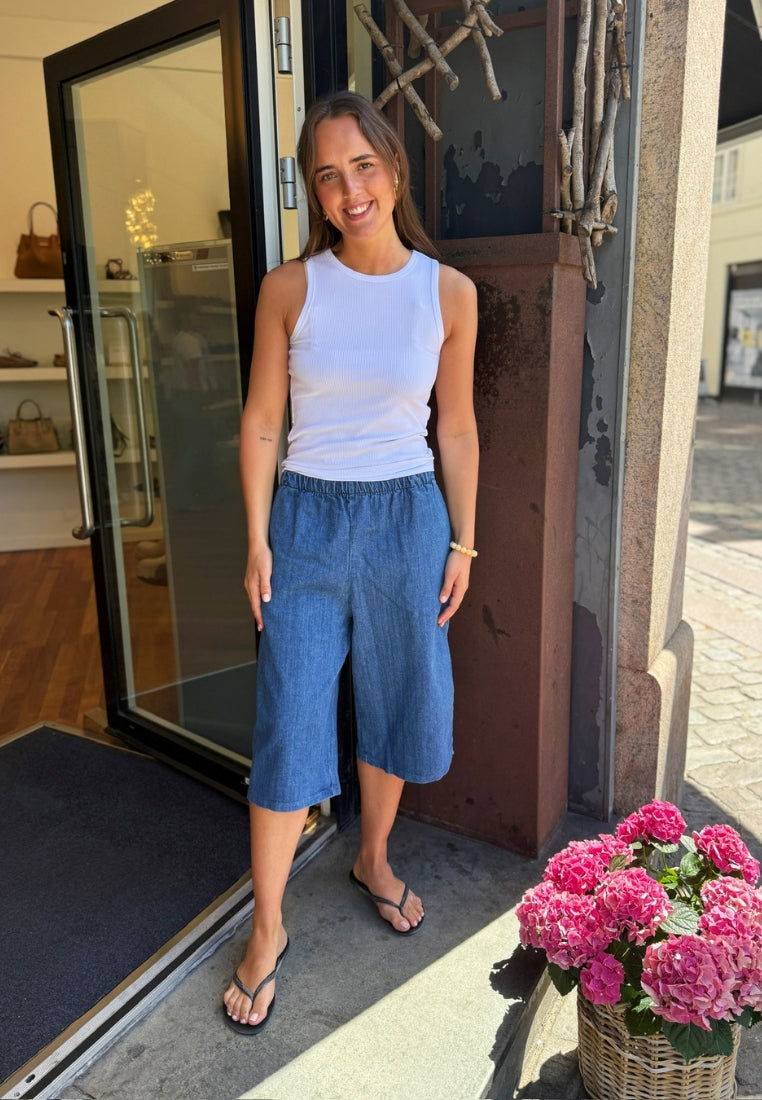 Madison shorts - Blue Denim