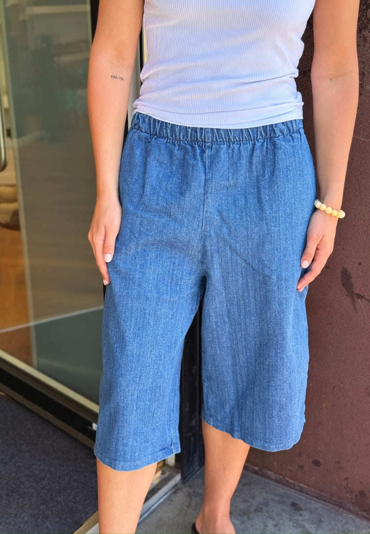 Madison shorts - Blue Denim