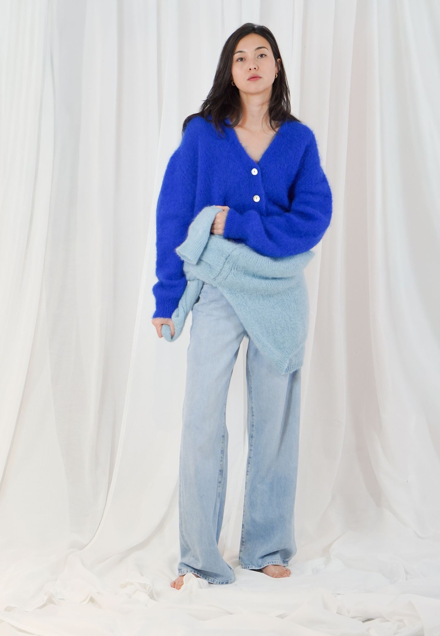 Malia cardigan - Electric Blue