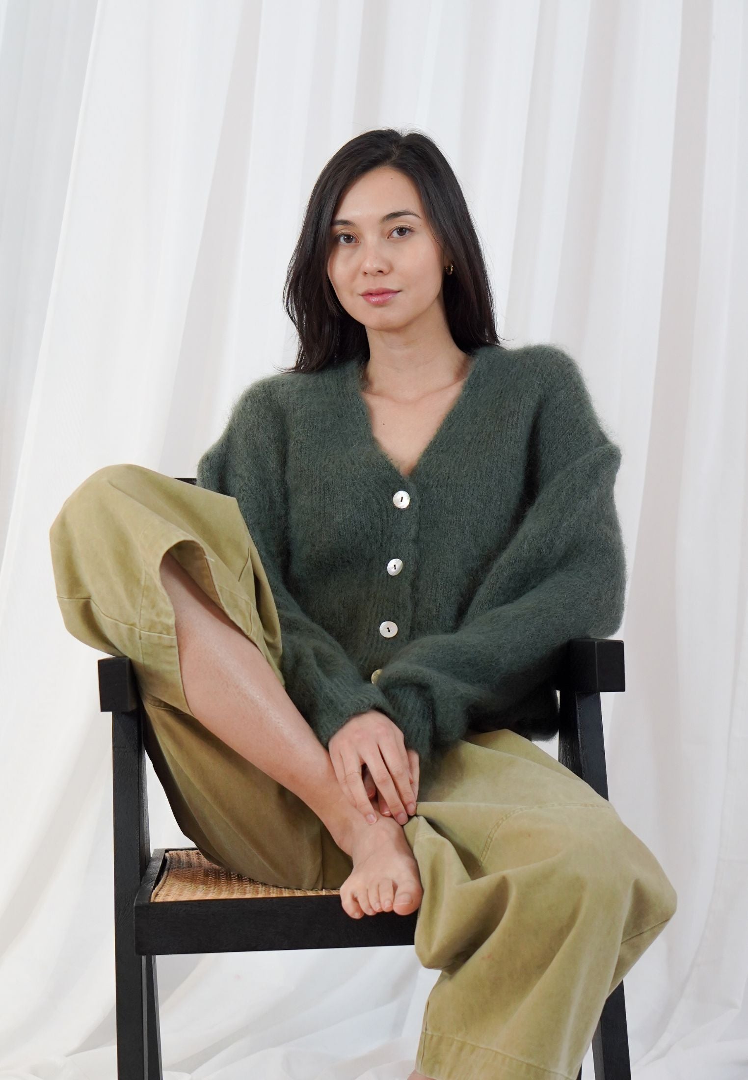 Malia cardigan - Military