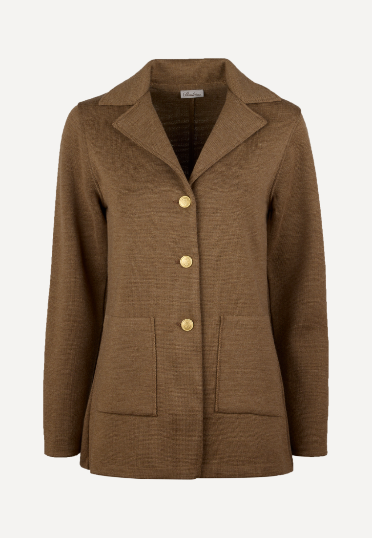 Martha Knit cardigan - Light brown