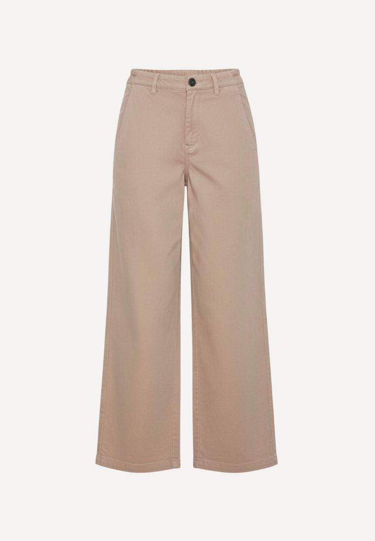 Molly Barrel bukser - Light Taupe