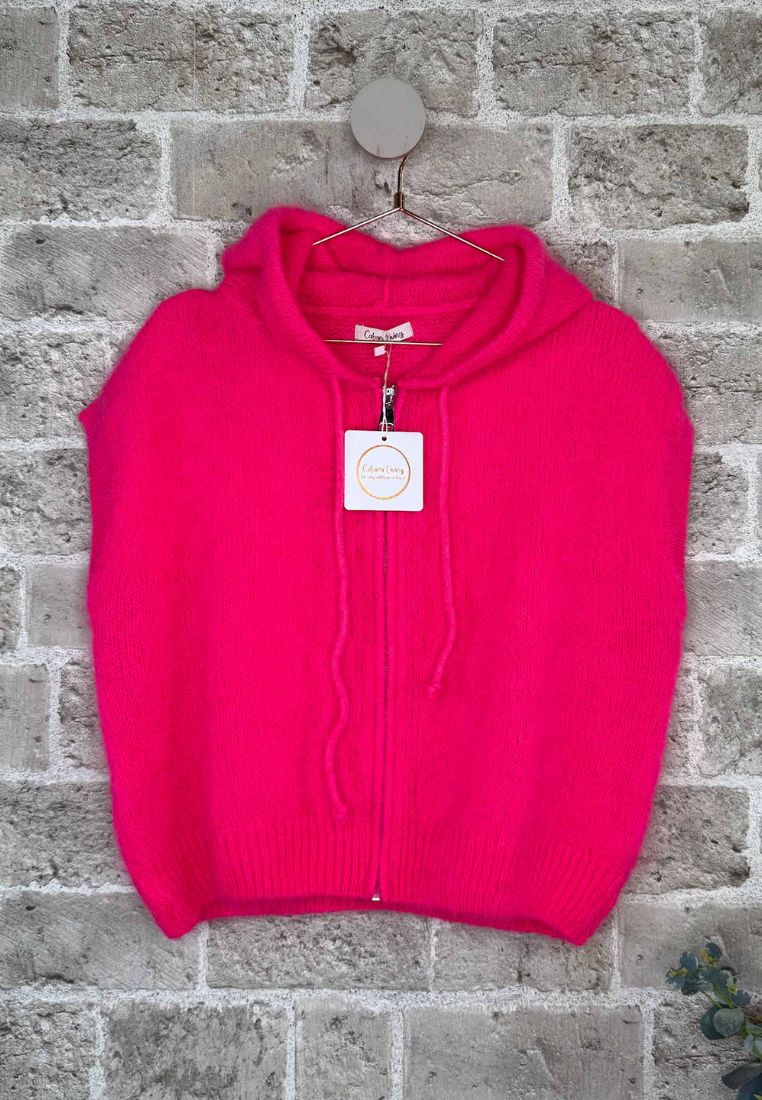 Mosel 8827 strik - Hot Pink