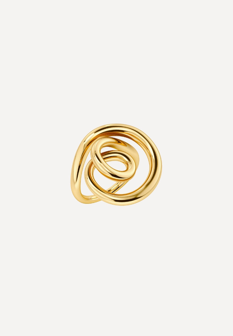 Nouveau ring - Gold