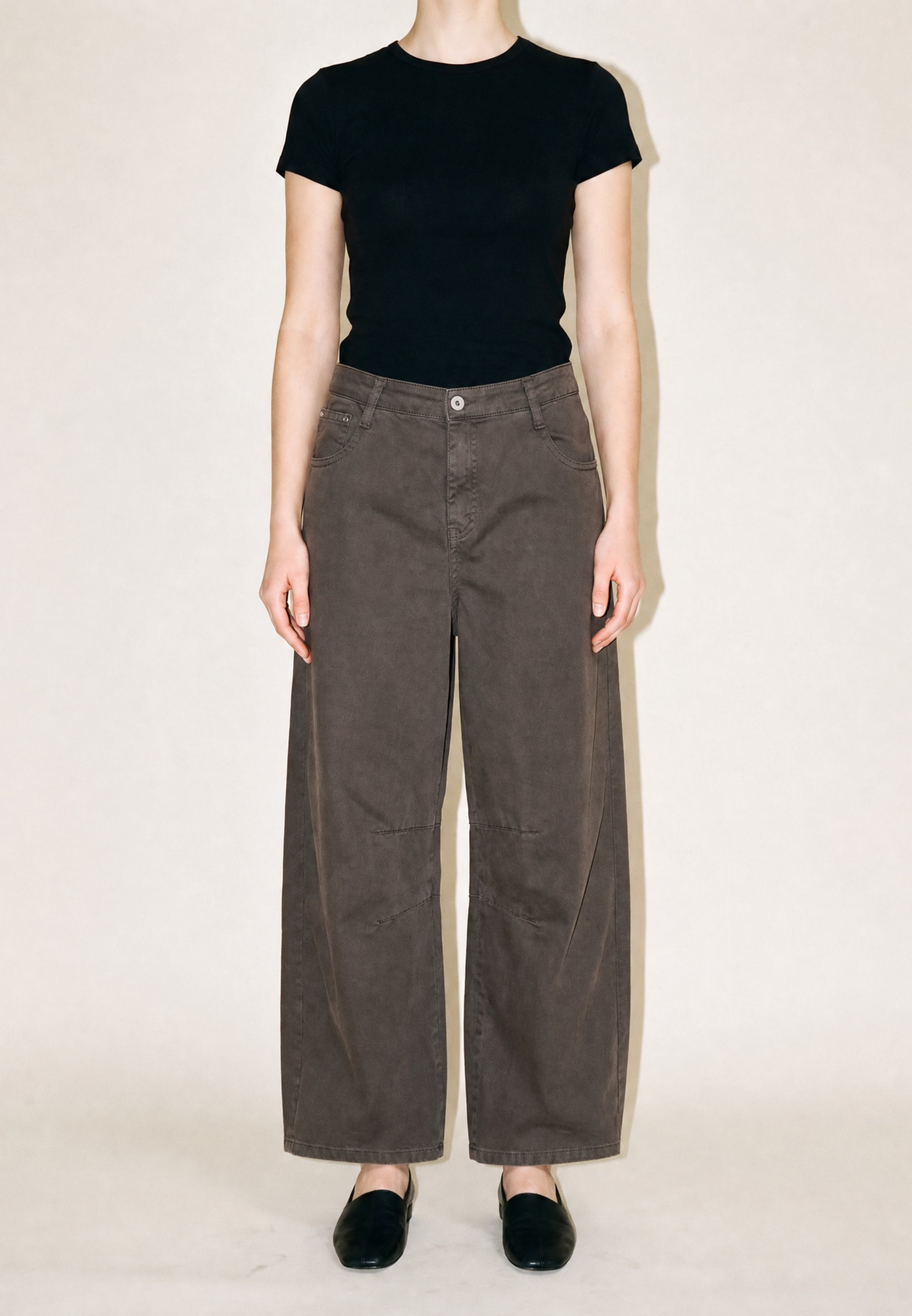 P3EFDOU jeans - Black Coffee