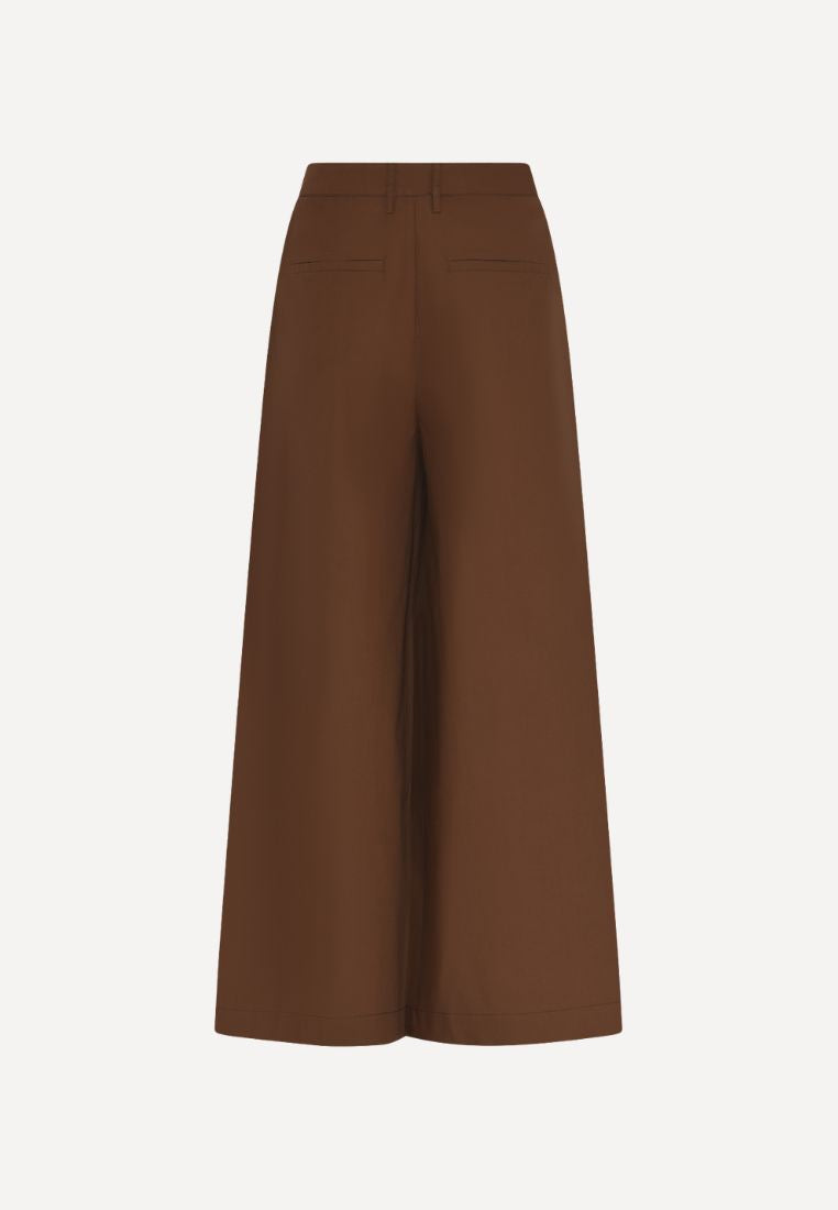 Pia bukser - Dark Brown