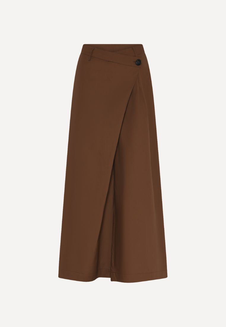 Pia bukser - Dark Brown