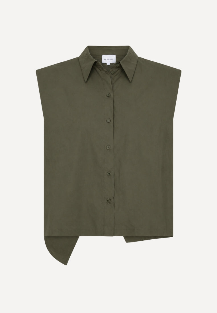 Pia bluse - Army Green