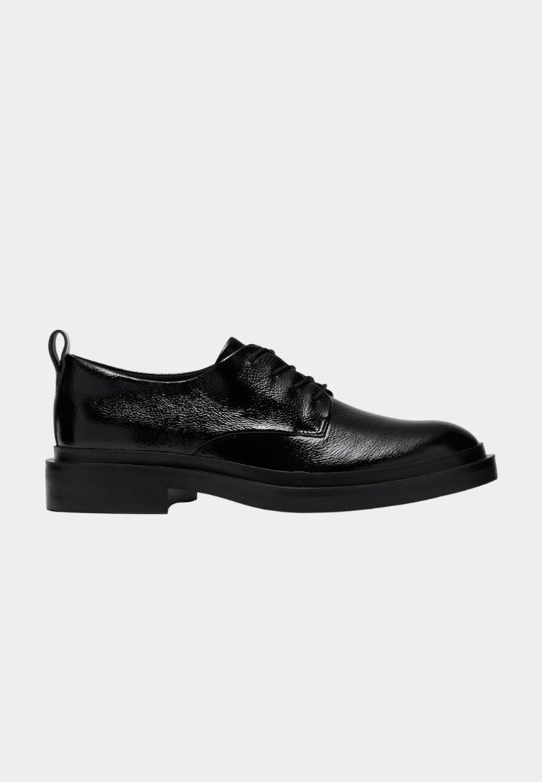 Previa Lace D sko - Black Patent