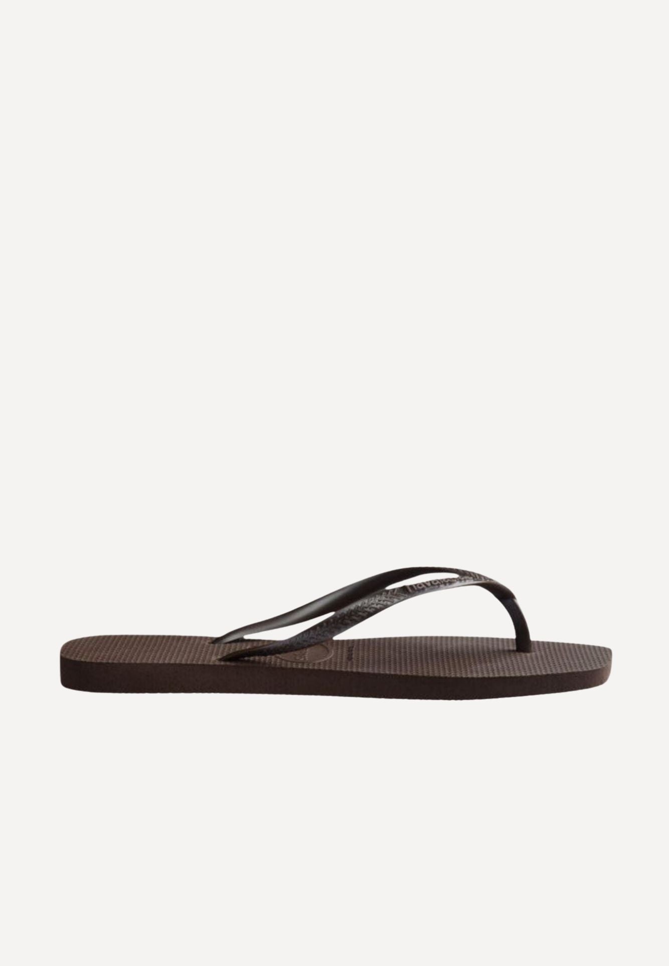 Slim Square sandal - Dark Brown