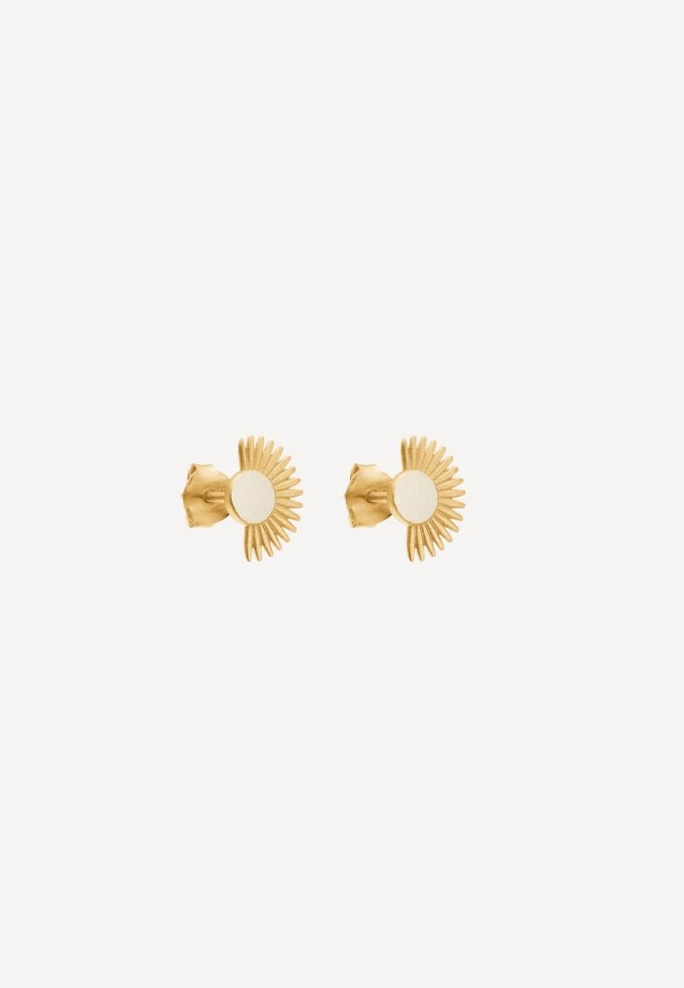 Soleil studs ørering - Gold Daisy