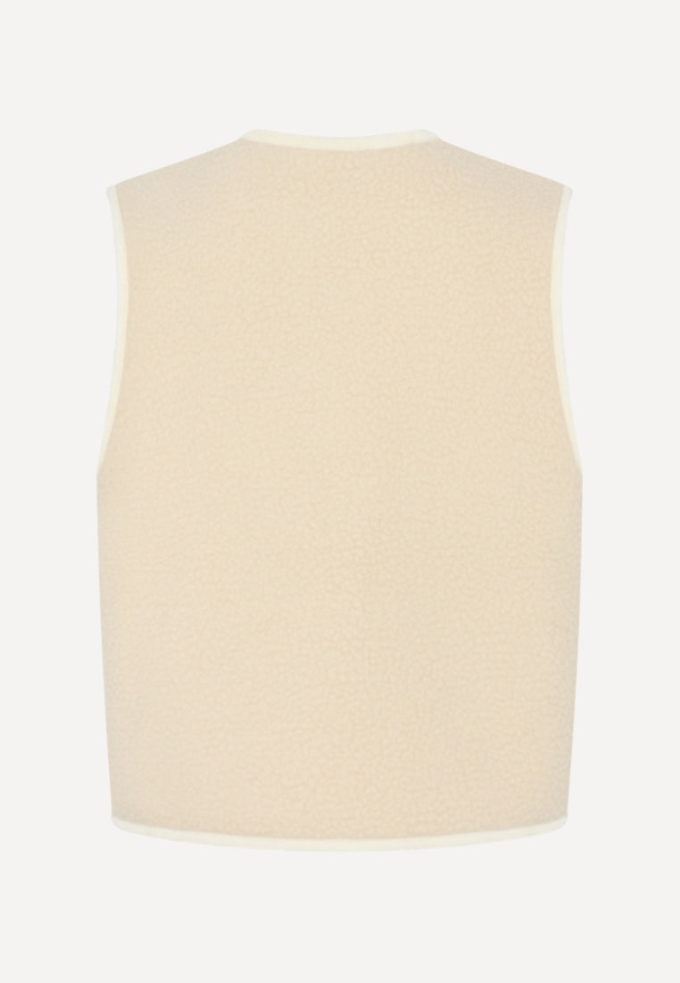 Teddy vest - Off White