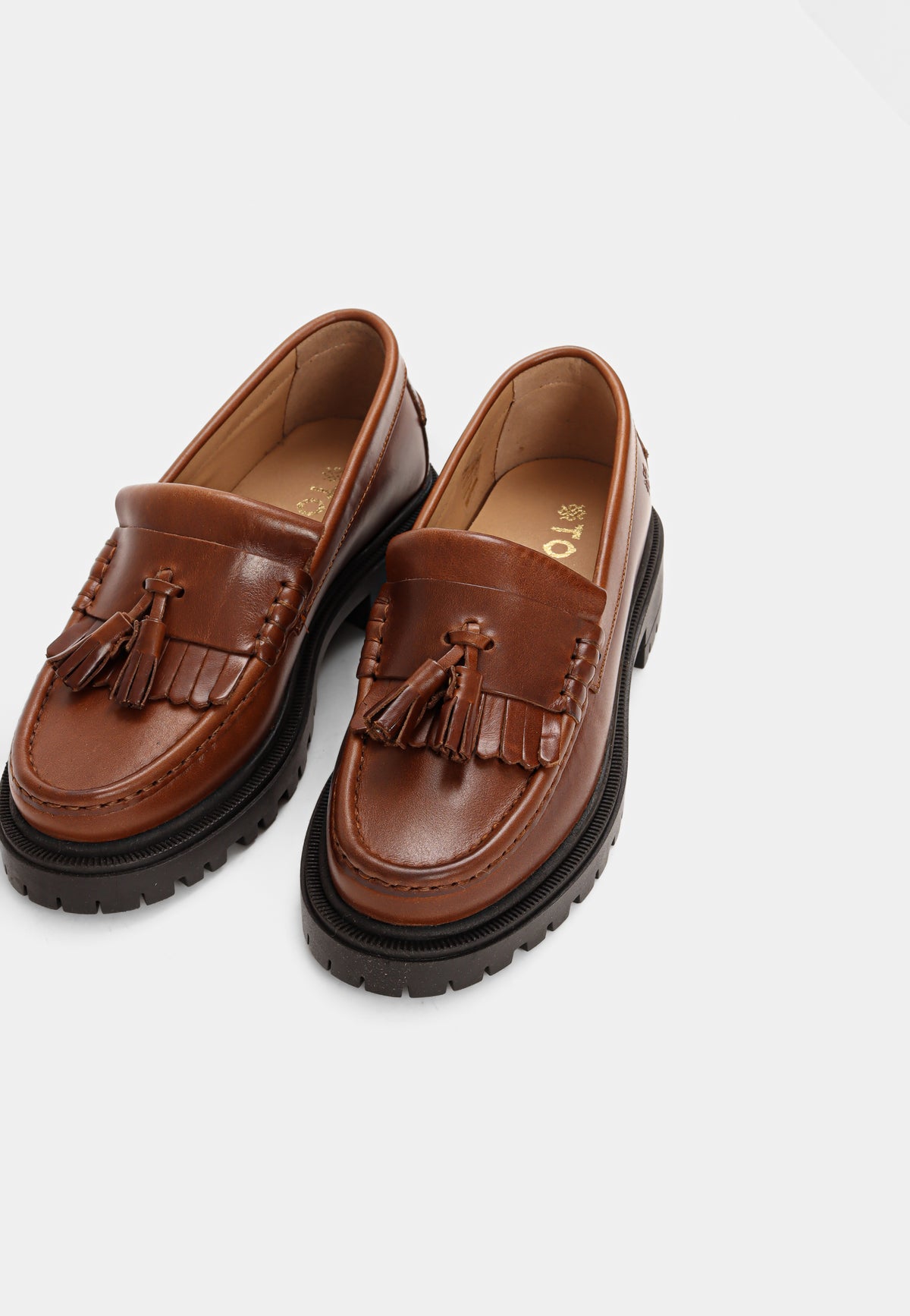 The Edith loafer - Brandy