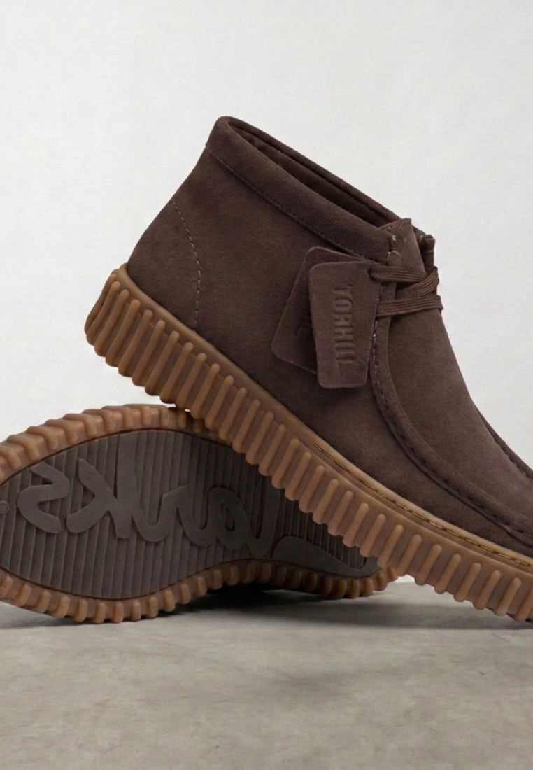 Torhill Moss D sko - Brown Suede