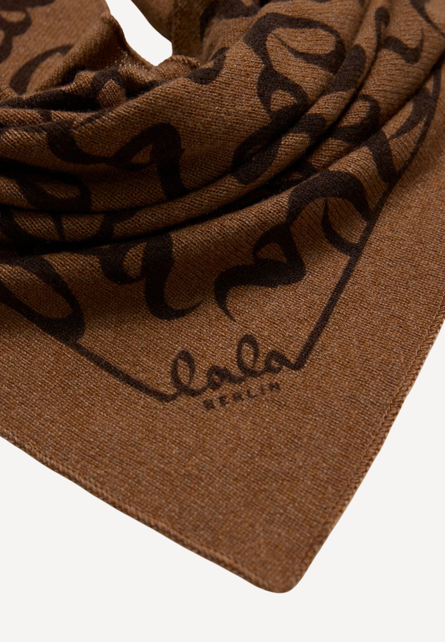 Triangle Lalagram M Cashmere - Tawny