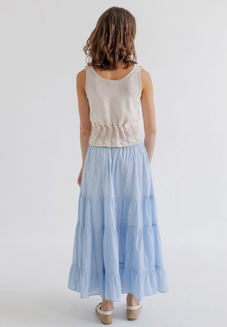 Vaka top - Chalk