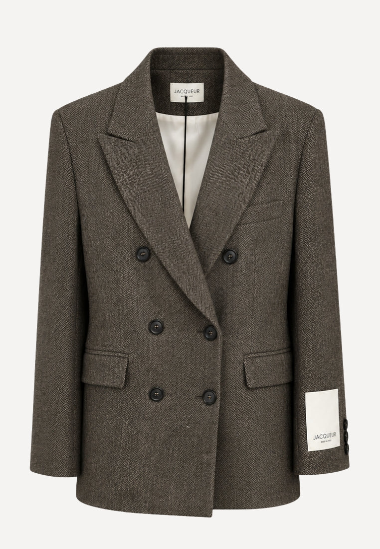 Venezia blazer - Beige/Moro