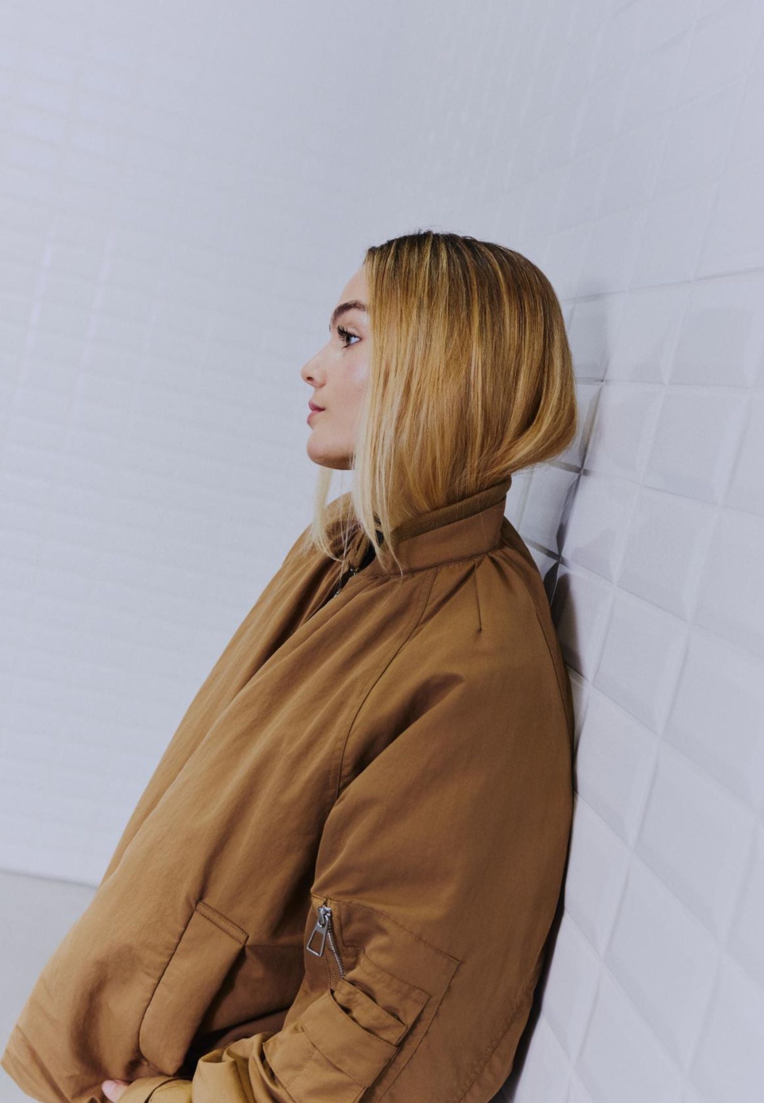 WBLGrappy Bomber jakke - Dark Camel