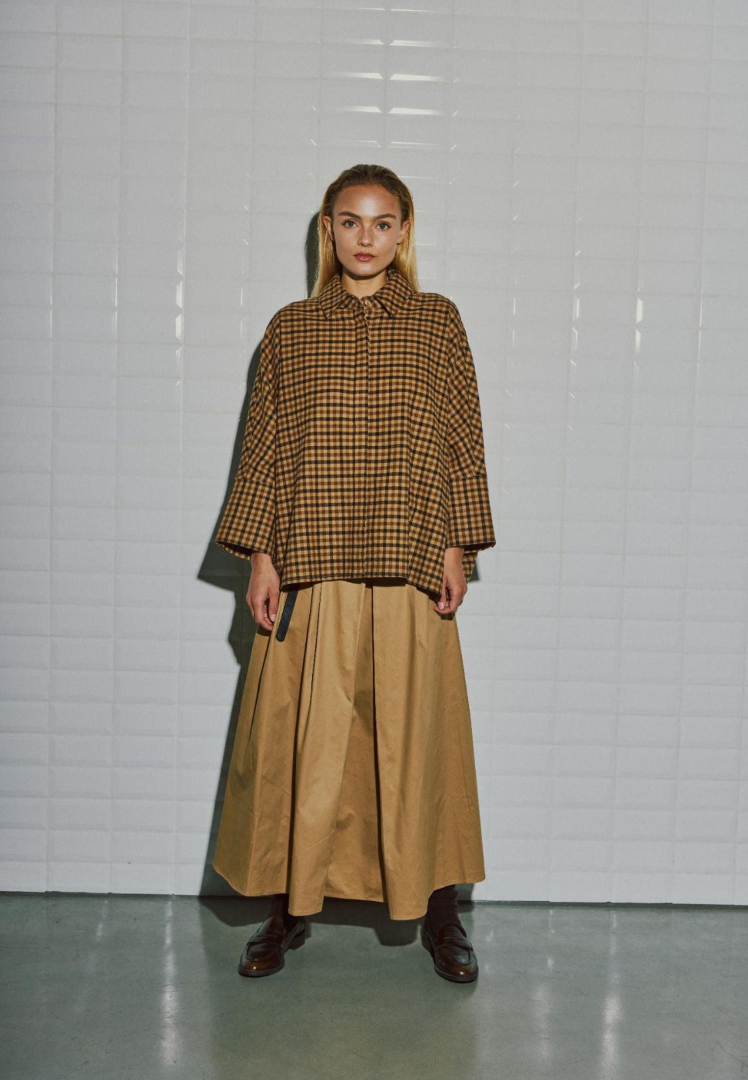 WBLheather Midi Skirt - Dark Camel