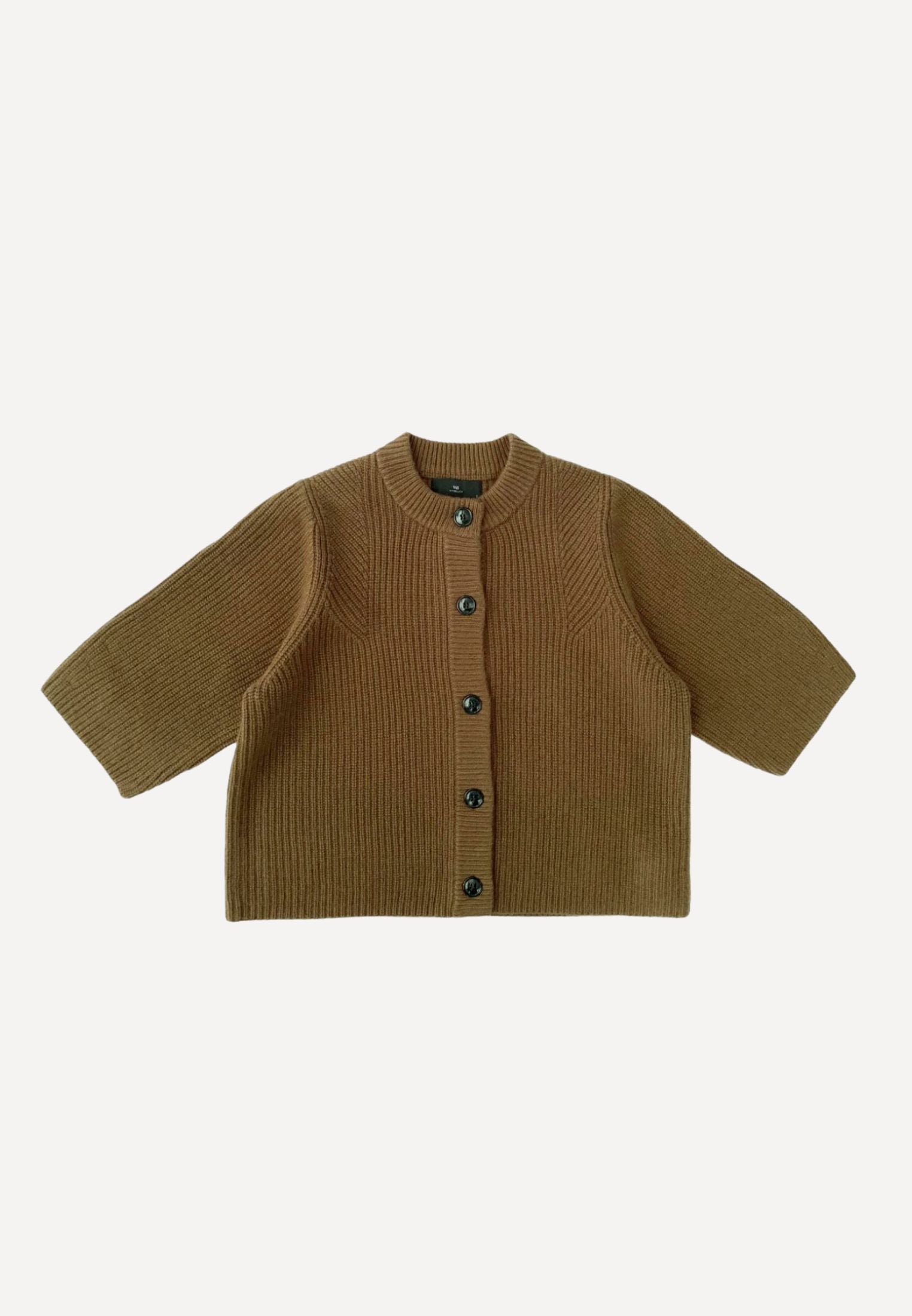 WBLvivianna Hs Sleeve Cardigan - Camel