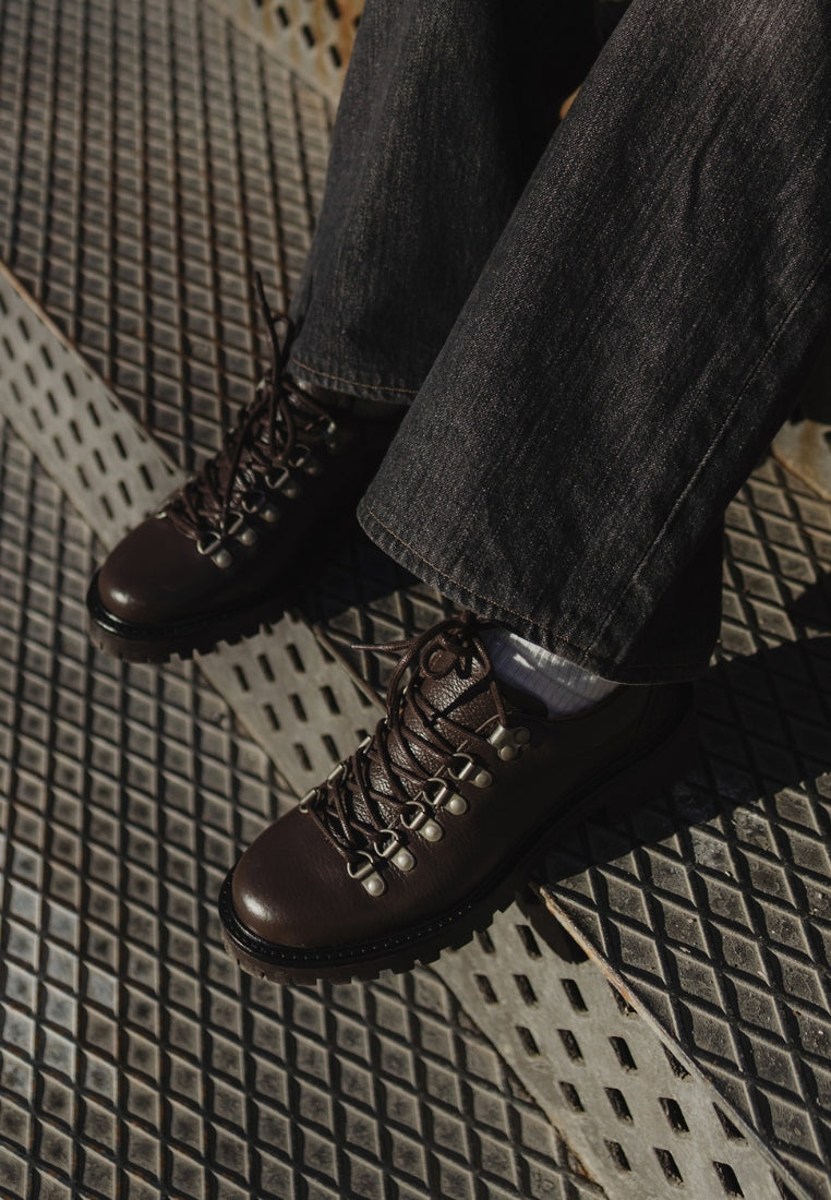 Alba sko - Dark Brown
