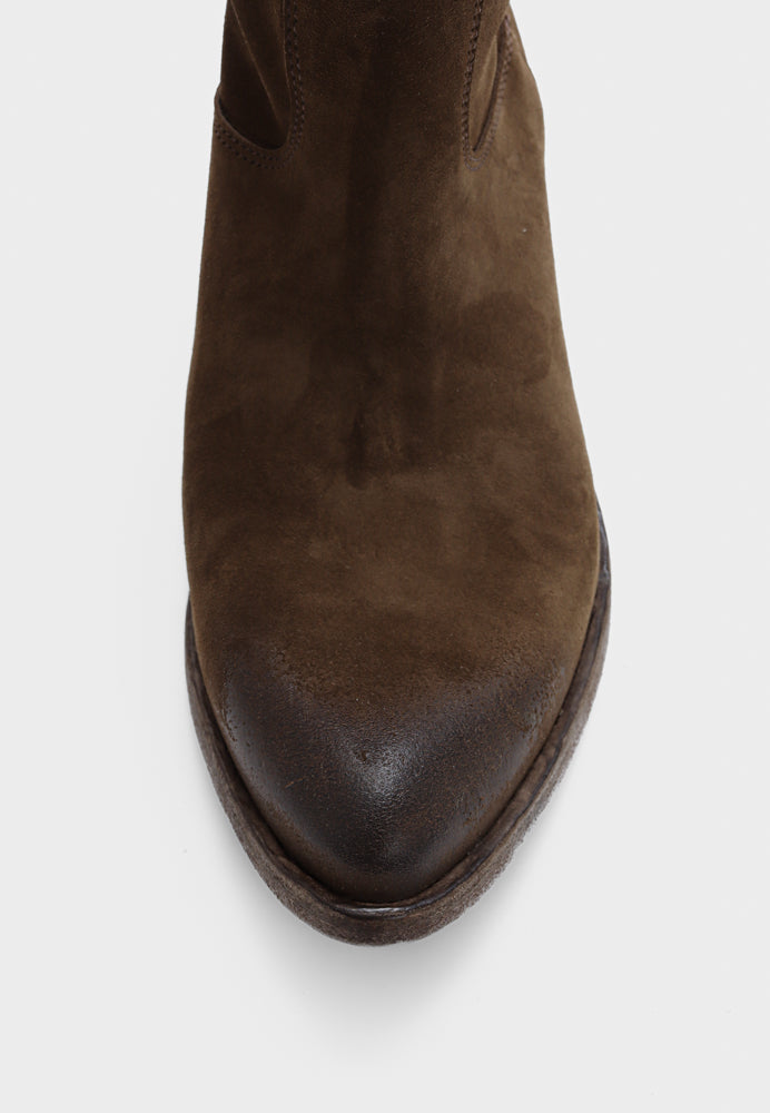 Aria støvle - Suede Wood