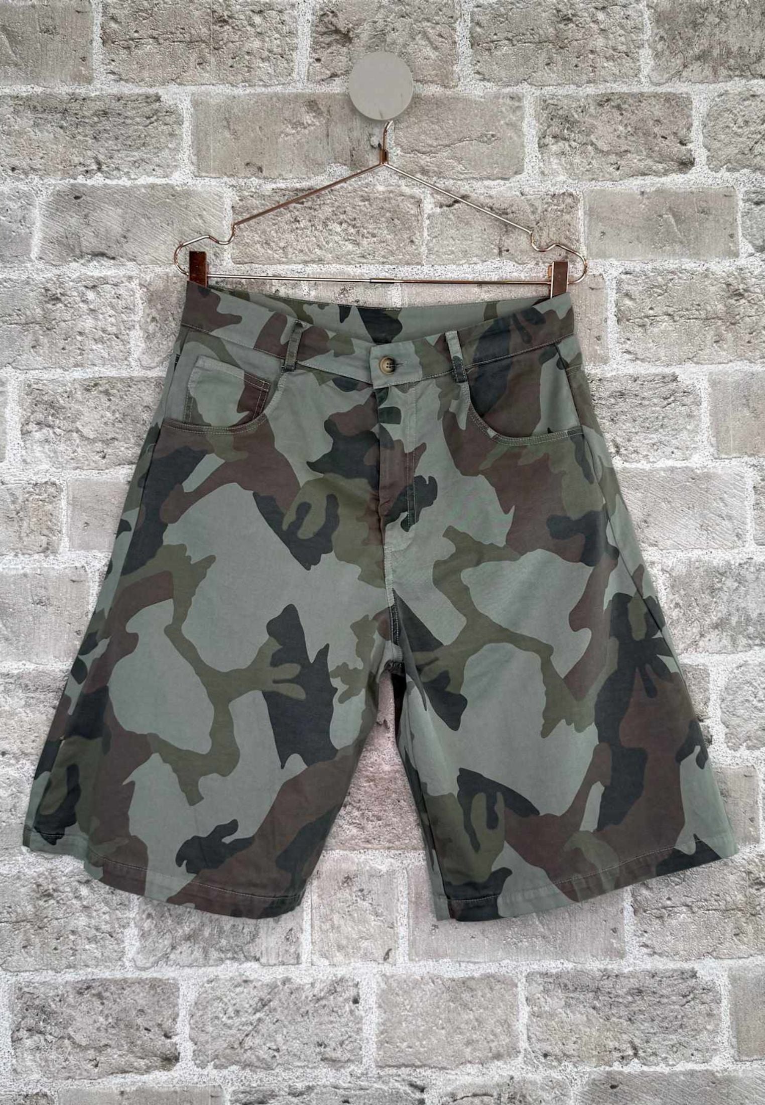 Crush shorts - Beige Camo