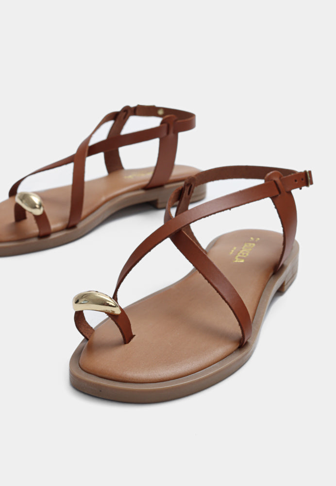 Ella sandal - Cognac
