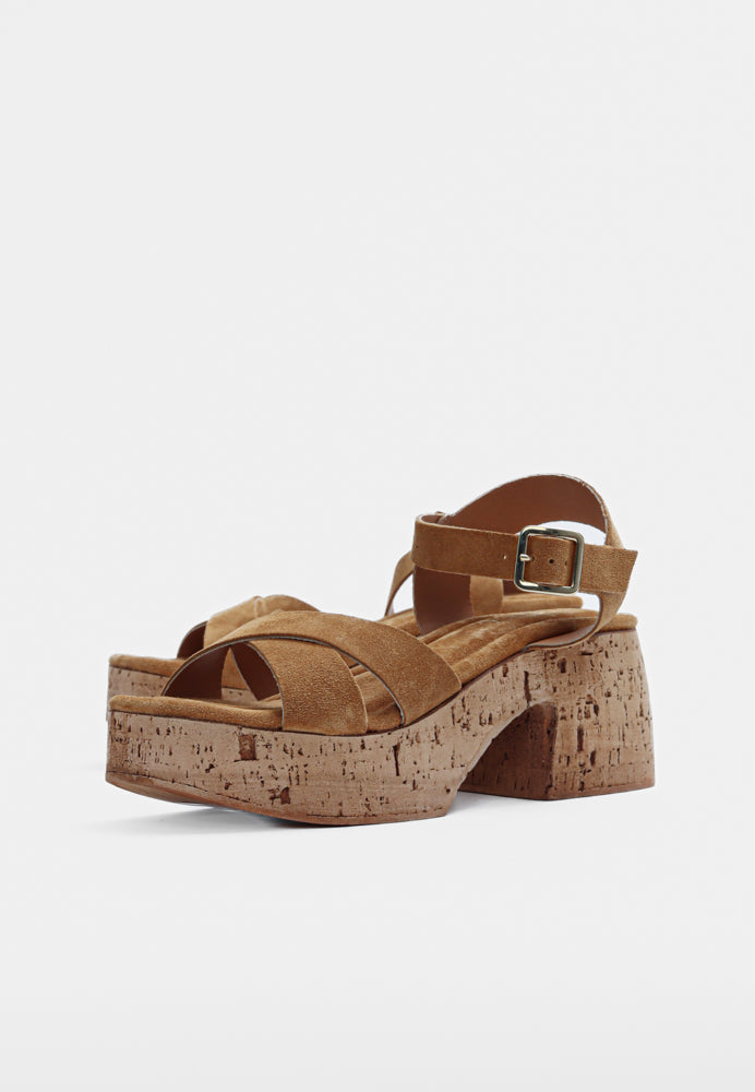 Elvira sandal - Cognac