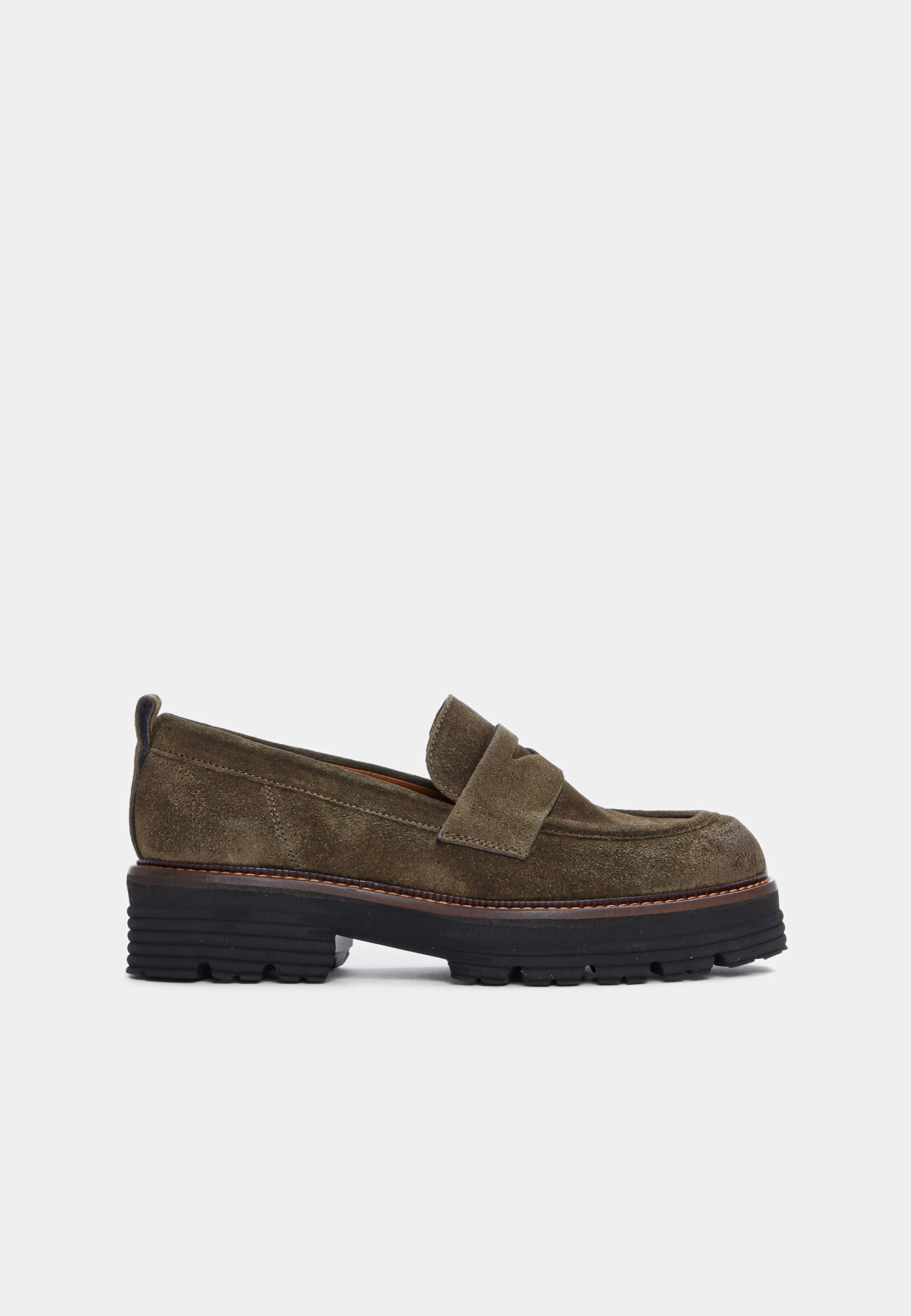 Isola loafer - Suede Military