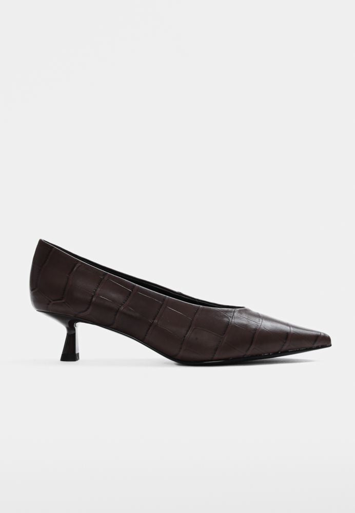 518 pump - Brown