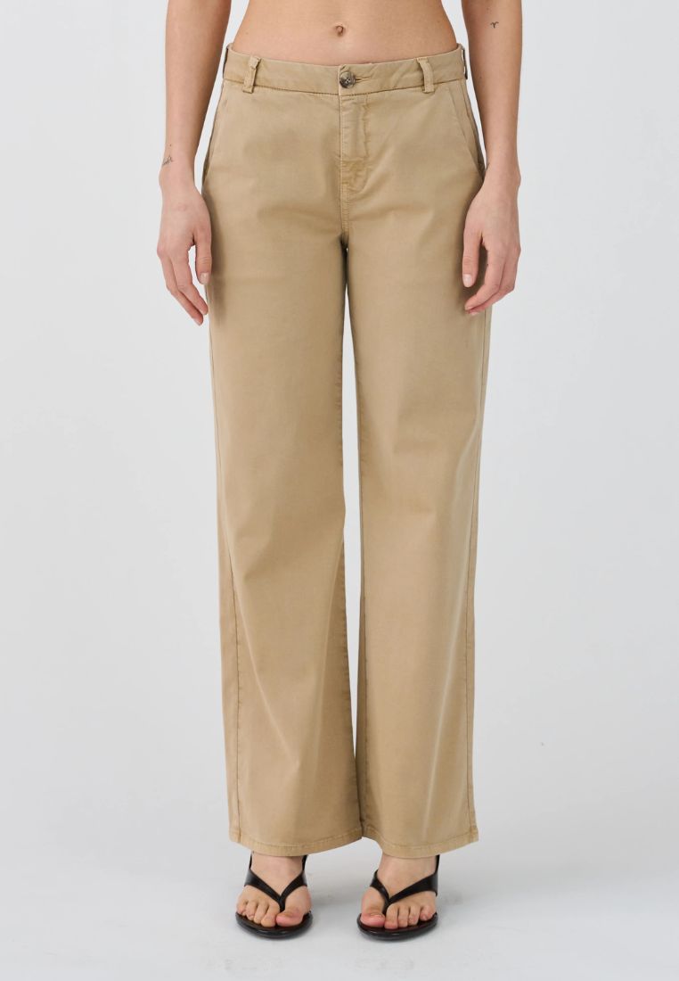 Karmey Chino bukser - Khaki