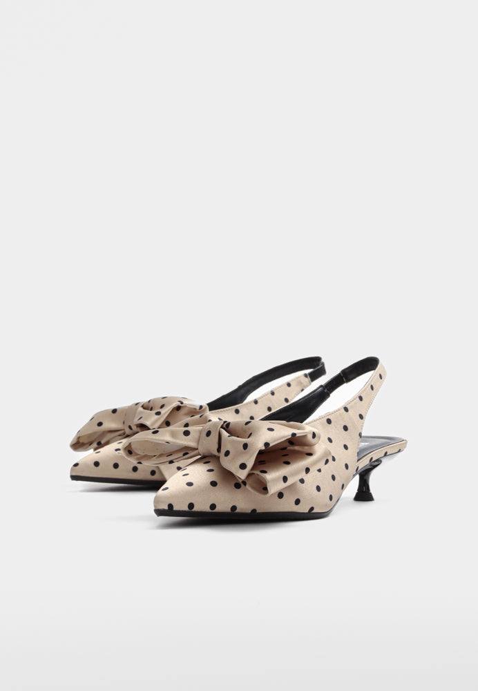 Olivia slingback - Camel