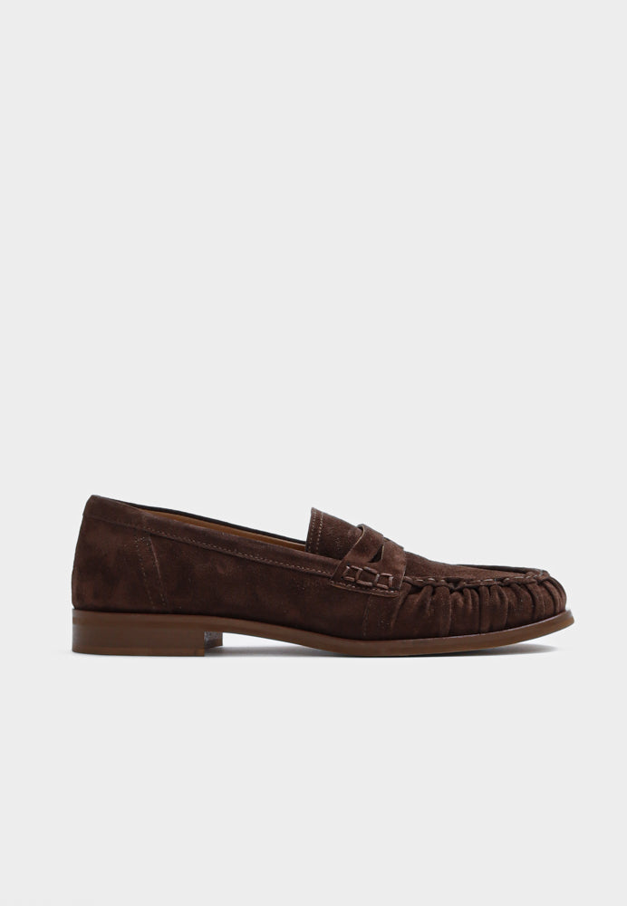 Maya loafer - Suede Brown