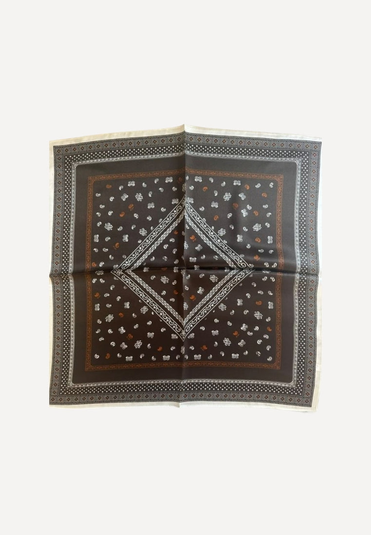 Melissa silketørklæde - Brown