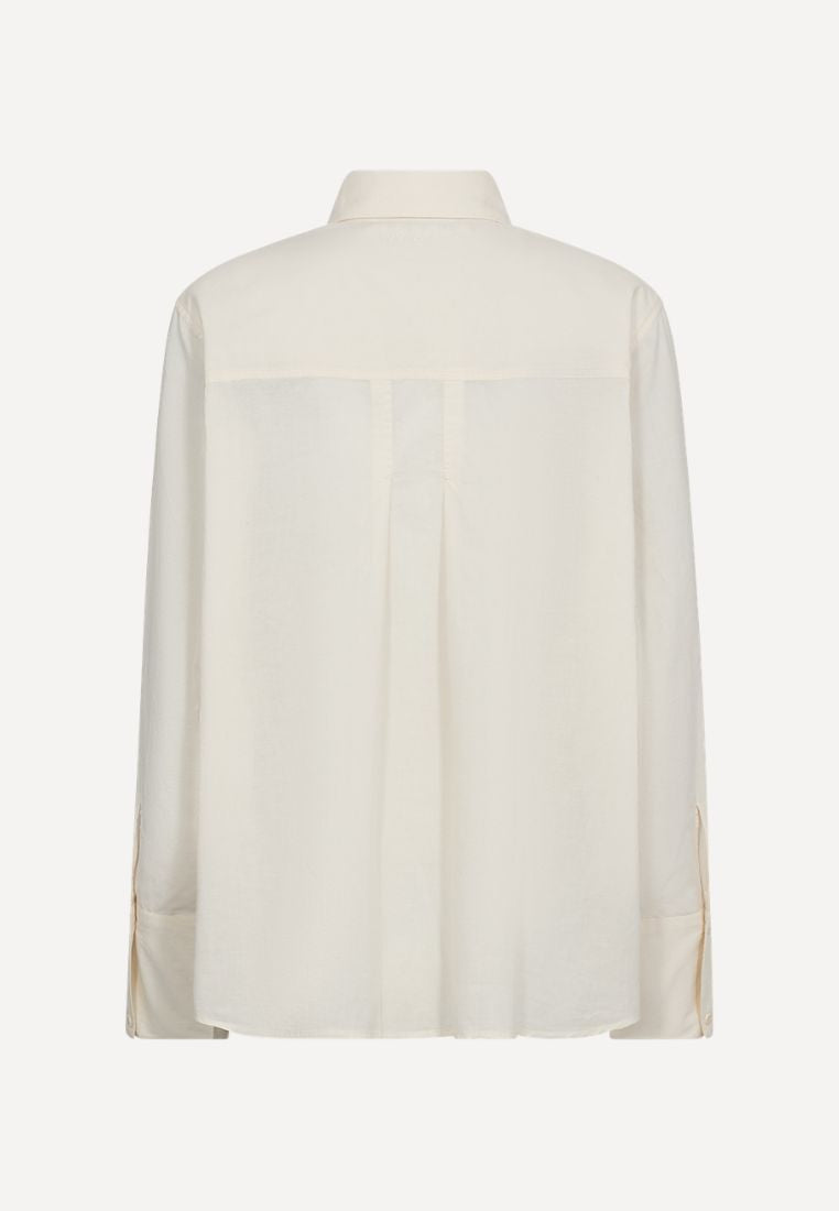 Ann Filippa Uniform skjorte - Light Ecru