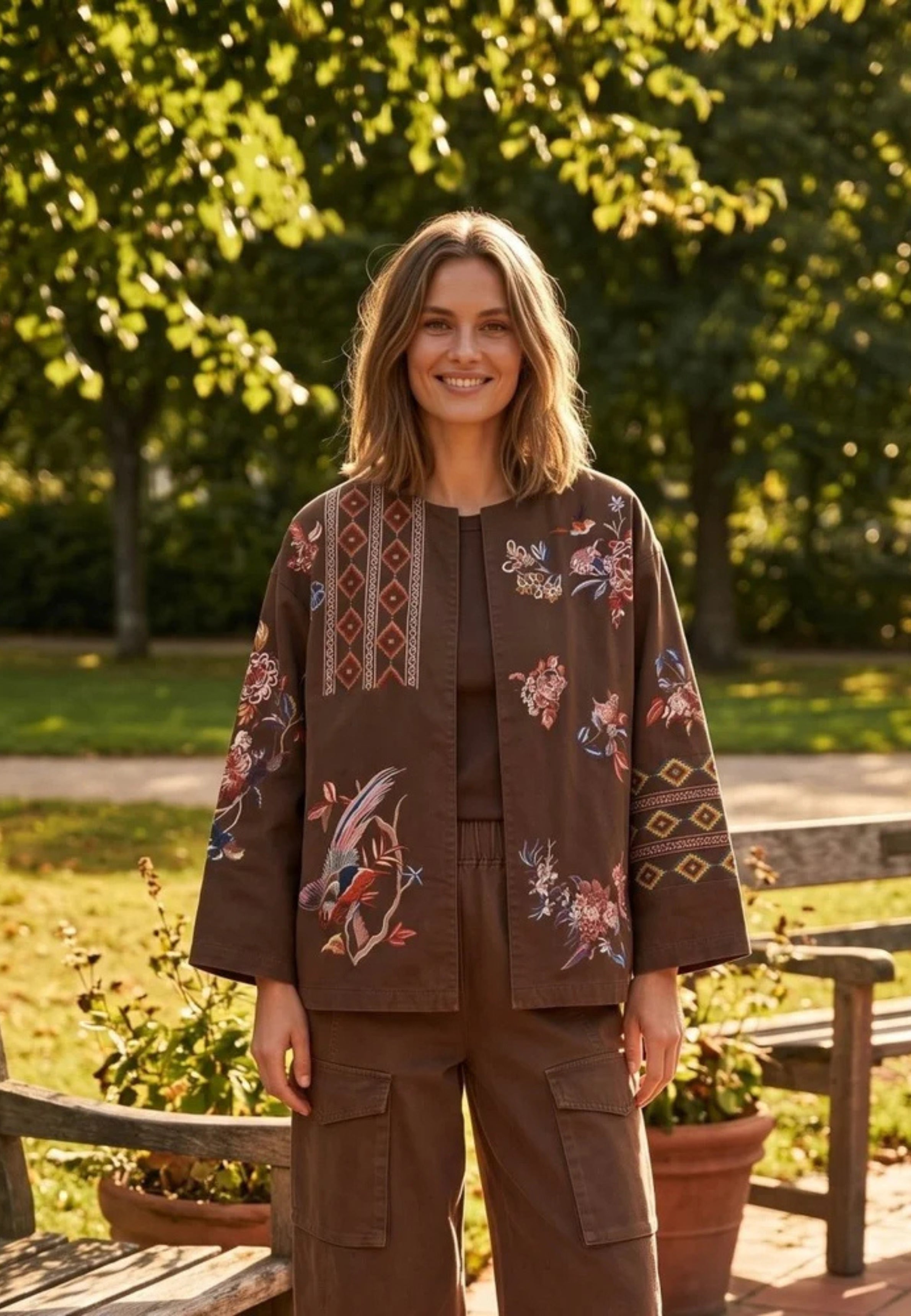 Noa jakke - Dark Brown