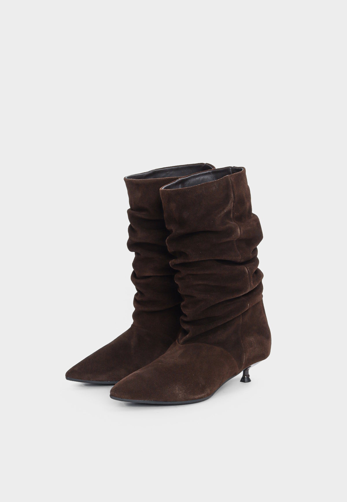 Nola støvle - Suede Espresso