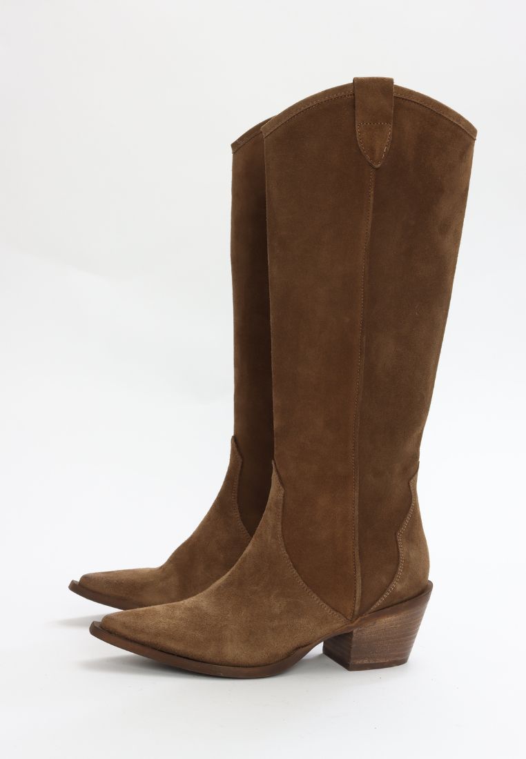 Pheby støvle - Suede Wood